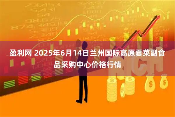 盈利网 2025年6月14日兰州国际高原夏菜副食品采购中心价格行情