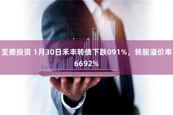至德投资 1月30日禾丰转债下跌091%，转股溢价率6692%